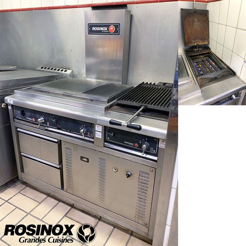 Null PIANO WITH 2 GRILLS BRAND ROSINOX INCLUDING A FIXED MIXED GRILL (SMOOTH AND&hellip;