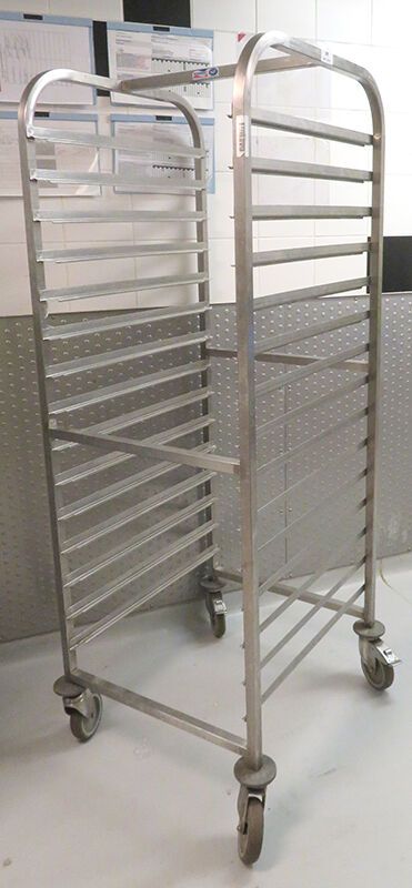 Null LADDER CART WITH 15 LEVELS IN STAINLESS STEEL. 170 X 65 X 78 CM. (ACCIDENTA&hellip;