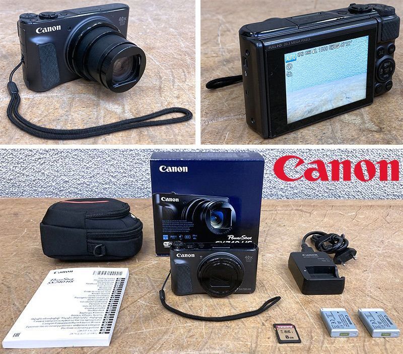 Null CANON POWERSHOT SX740HS COMPACT DIGITAL CAMERA. COMPLETE WITH INSTRUCTIONS,&hellip;