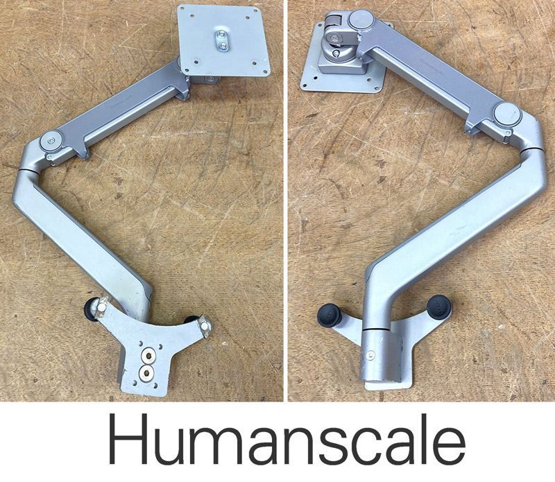 Null HUMANSCALE MODEL M2.1 SCREEN ARM IN STEEL GRAY ANODIZED ALUMINUM. 139 UNITS&hellip;