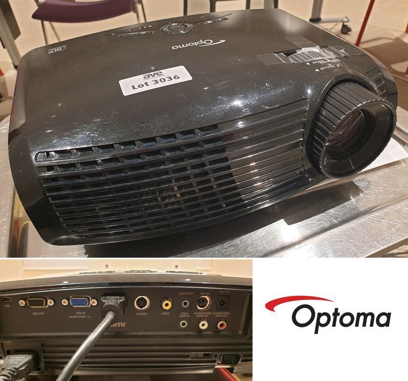 Null VIDEO PROJECTOR BRAND OPTOMA MODEL DAEHGZNZ. -1 HOME CINEMA. LOCATION: 65 R&hellip;