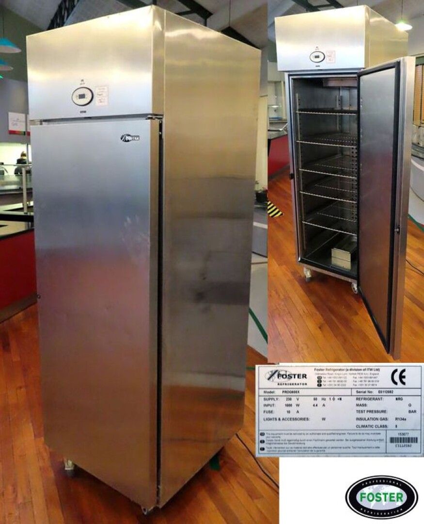 Null STAINLESS STEEL OVEN ON WHEELS, FOSTER BRAND, WITH 6 LEVELS, OPENING BY 1 D&hellip;