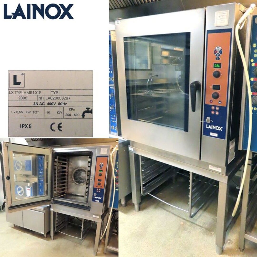 Null COMBINED OVEN LAINOX MODEL HME 101P. SOLD WITH ITS 6 LEVELS SUPPORT. 182 X &hellip;