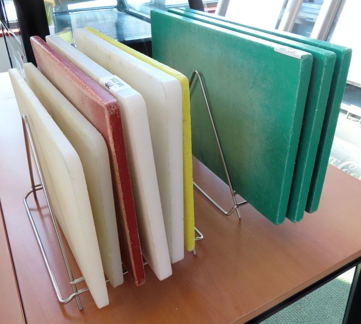Null 9 NYLON CUTTING BOARDS, VARIOUS SIZES. WE JOIN THEIR DISPLAYS.