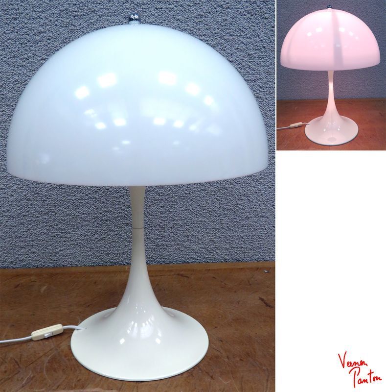 Null 1 UNITE: LAMPE DE TABLE DESIGN VERNER PANTON MODELE PANTHELLA EDITION LOUIS&hellip;