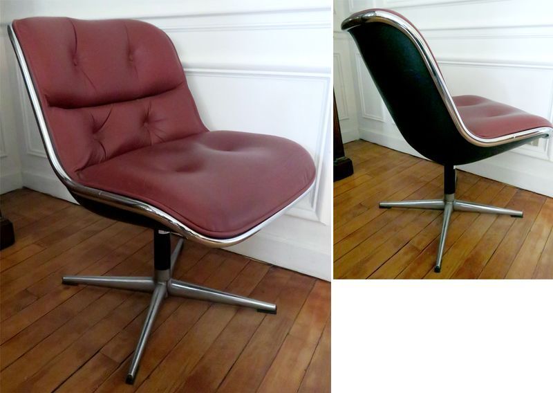 Null CHAISE DESIGN CHARLES POLLOCK MODELE EXECUTIVE CHAIR EDITION KNOLL, ASSISE &hellip;