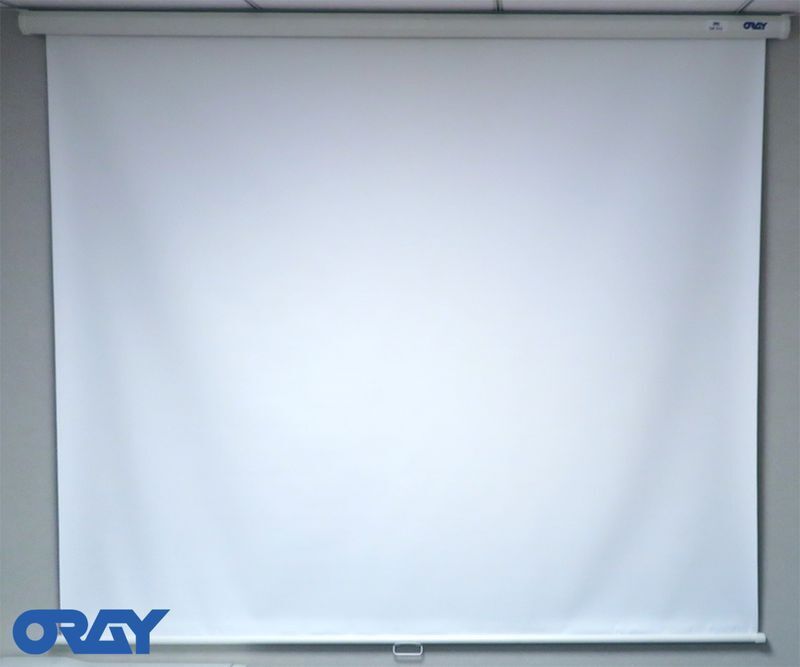 Null MANUAL PROJECTION SCREEN BRAND ORAY. 182 X 164 CM. 1C24.