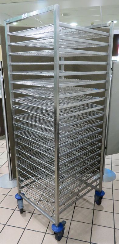 Null BLANCO STAINLESS STEEL GRID TROLLEY WITH 20 LEVELS. 20 GRILLS ARE INCLUDED.&hellip;