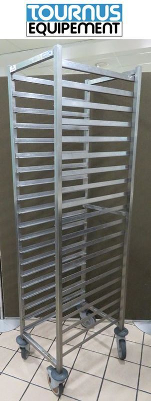 Null TOURNUS EQUIPMENT STAINLESS STEEL LADDER TROLLEY WITH 20 LEVELS. 179 X 42 X&hellip;
