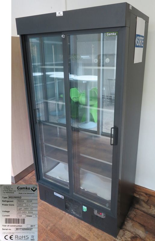 Null REFRIGERATED DISPLAY CABINET BRAND GAMKO MODEL MG2/500SD OPENING BY 2 SLIDI&hellip;