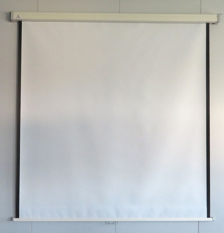 Null MANUAL PROJECTION SCREEN. 163 X 162 CM. 2 UNITS. SOLD INDIVIDUALLY WITH MEE&hellip;