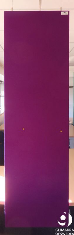 Null GLIMAKRA OF SWEDEN RECTANGULAR SUSPENDED ACOUSTIC PANEL IN PURPLE FABRIC. 1&hellip;