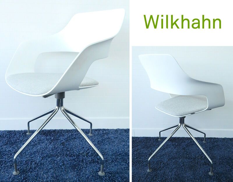 Null FAUTEUIL PIVOTANT DESIGN JEHS+LAUB MODELE OCCO 222/31 EDITION WILKHAHN, COQ&hellip;