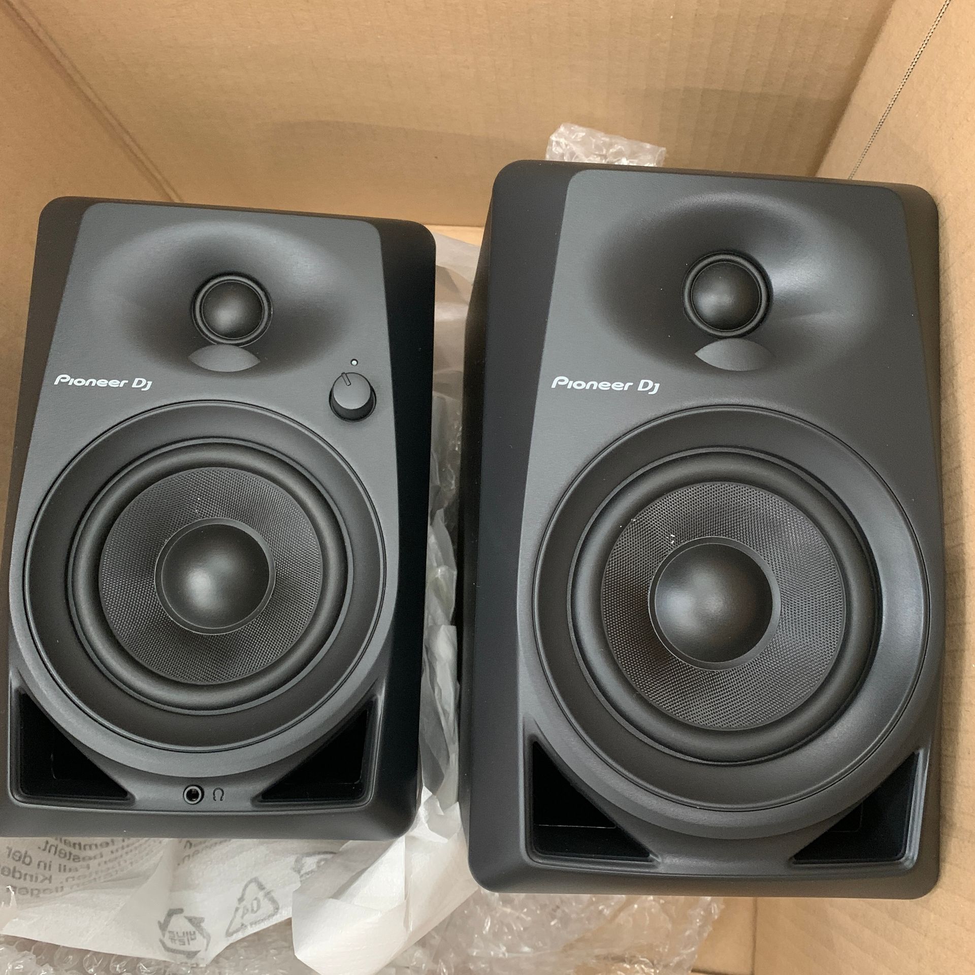 Null PIONEER DJ DM-40 speaker pair