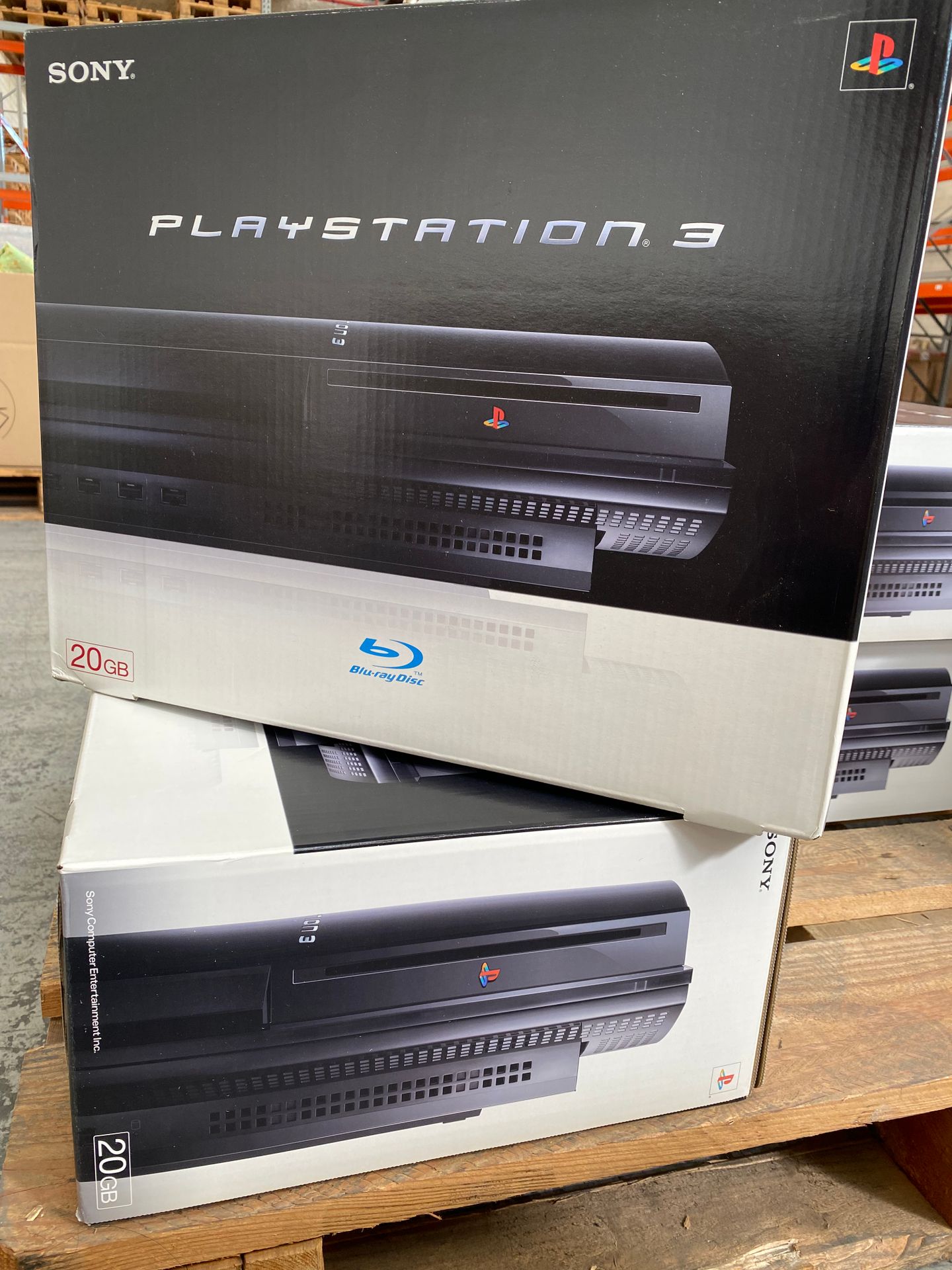 Lot de 2 consoles de jeux PS3 20 GB neuves (Fabrication Japoniase) Lot de 2 cons&hellip;