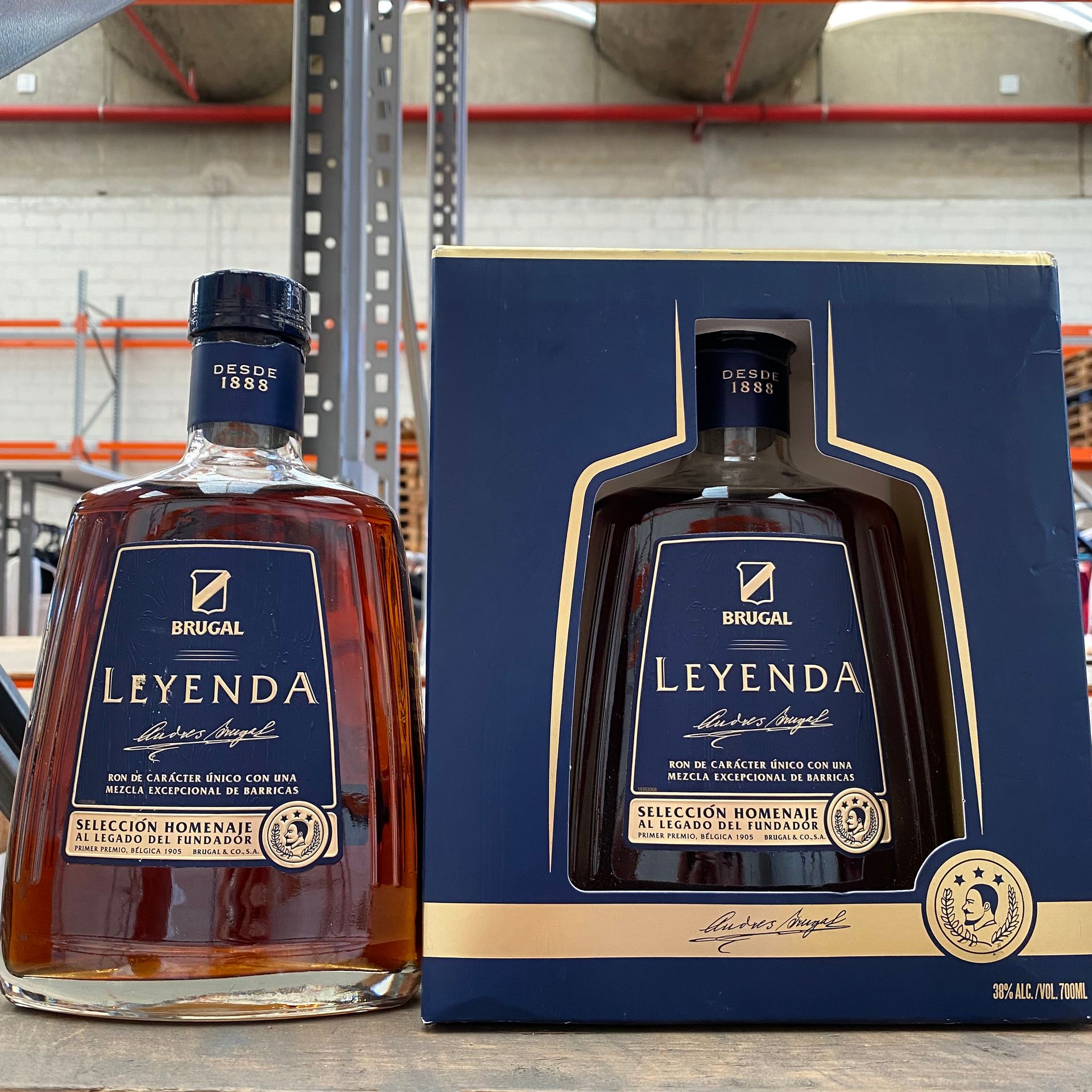 Lot de 3 Bouteilles de rhum BRUGAL Leyenda Droit d’accises à payer : 19 euros Lo&hellip;