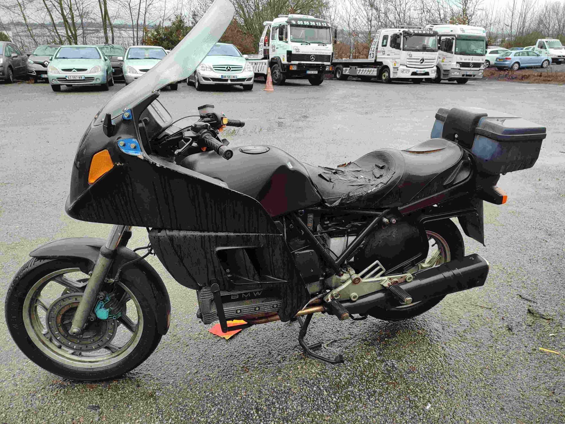 Null [ACI] Motorcycle BMW K100RT, Gasoline, imm. BW-467-EY, Type K100RT, serial &hellip;