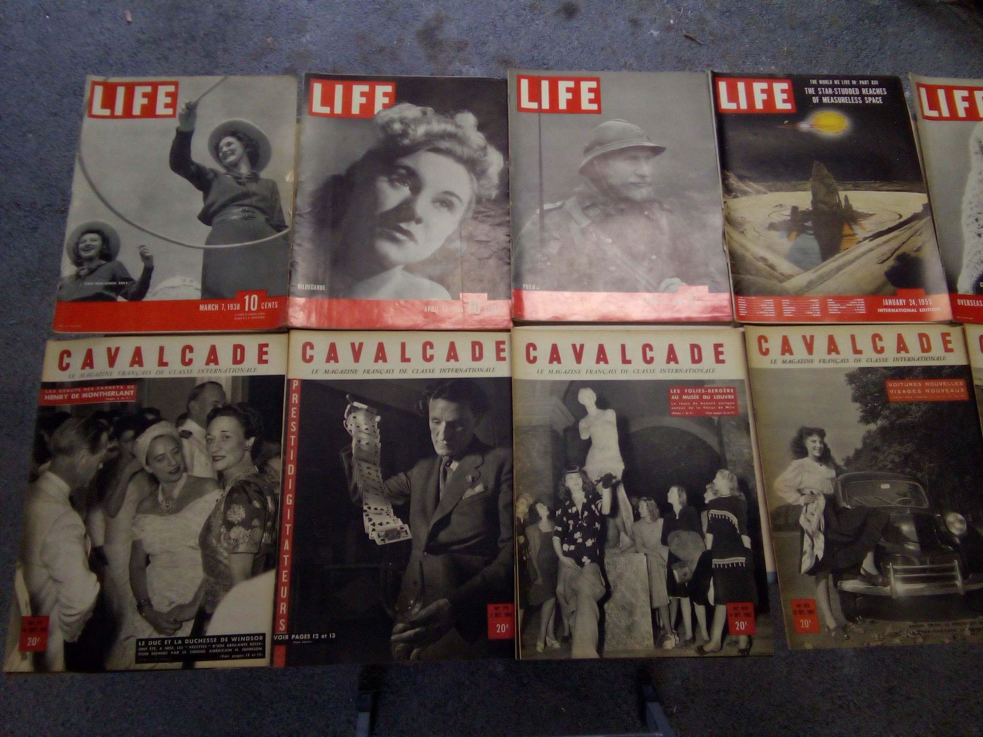 Null 94 revues de 1938 à 1957 en langues française, espagnole et anglaise :
- 6 &hellip;