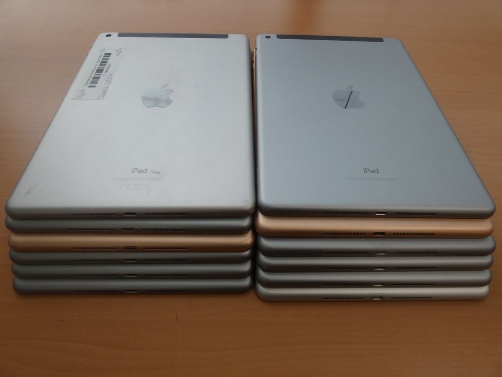 Null For IT and telephony professionals only

		Lot of 12 untested APPLE iPad 6 &hellip;