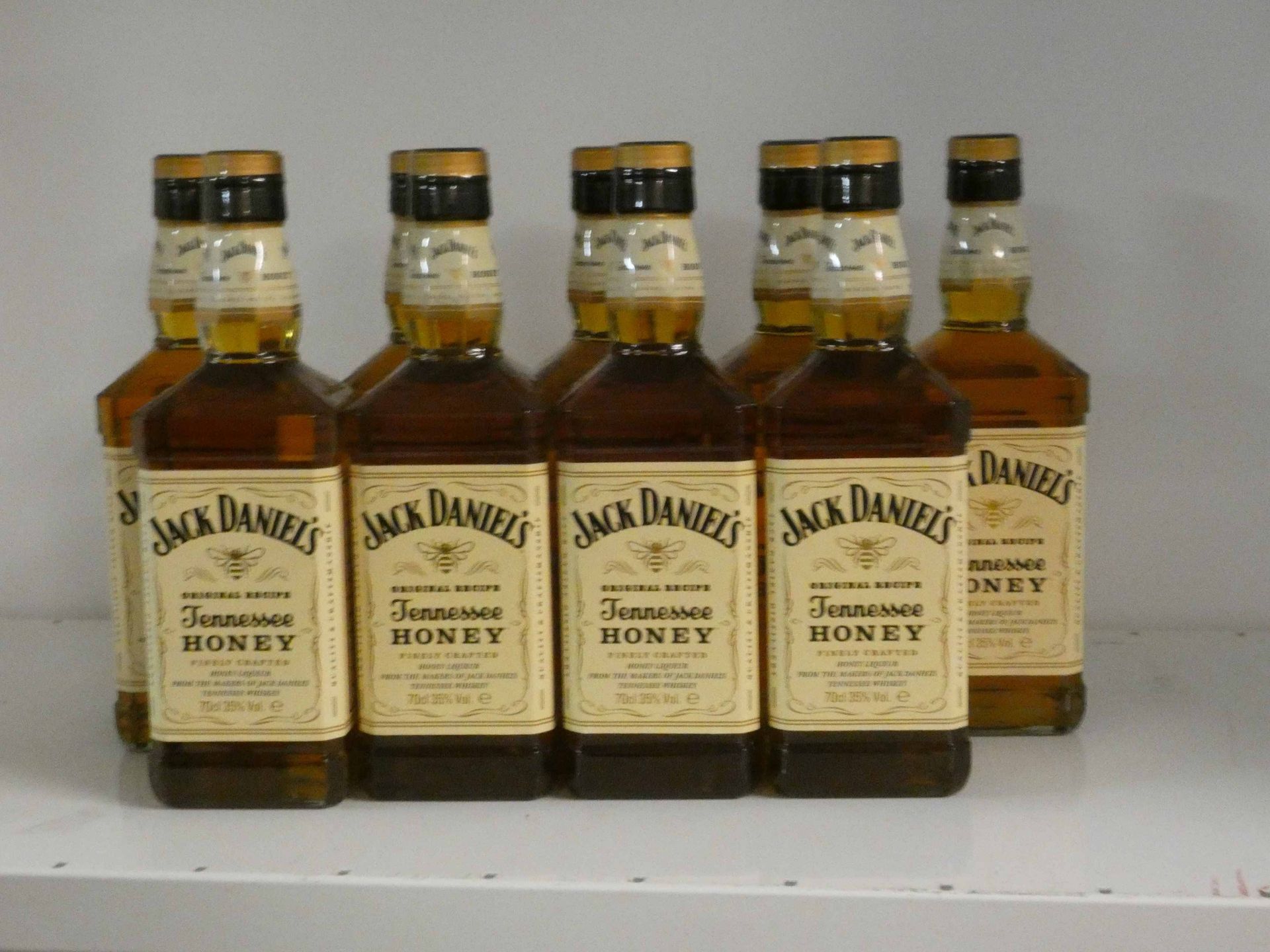 Null A set of 9 bottles of JACK DANIEL'S HONEY 70cL 

	 


	 Alcohol abuse is da&hellip;