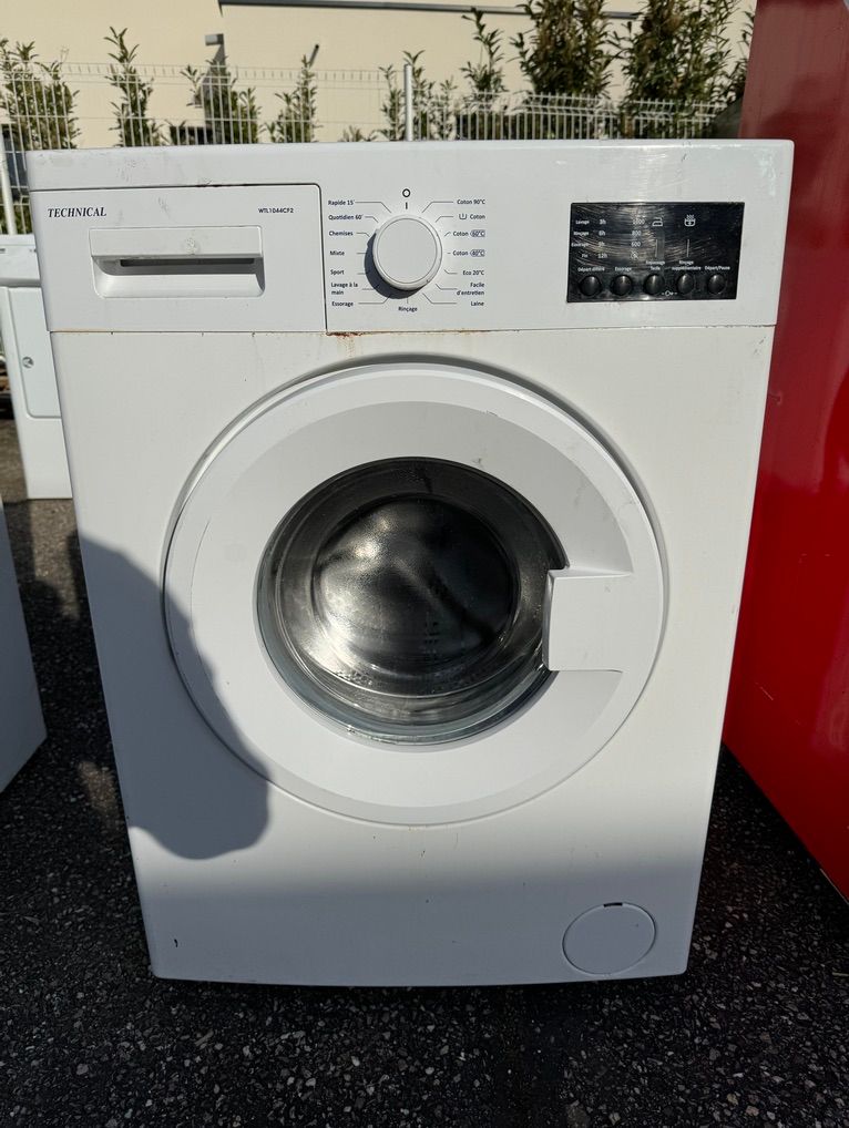 Null TECHNICAL washing machine model: WTL1044CF2