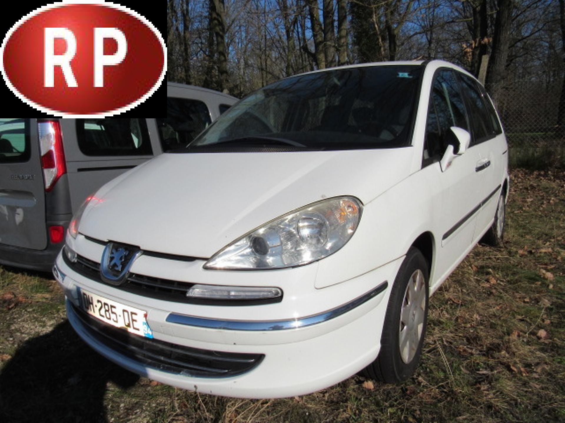 Null [RP] PEUGEOT 807 2.0 HDi 120, Diesel, imm. DH-285-QE, type MPE5416NM303, se&hellip;