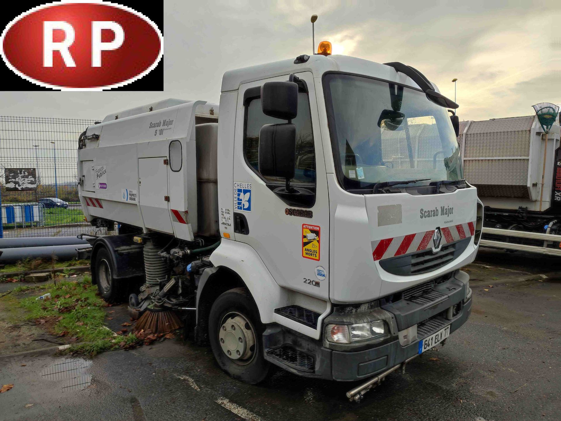 Null [RP] Road sweeper RENAULT MIDLUM 220 DXi SCARAB MAJOR 5001 Hydrostatic, Die&hellip;