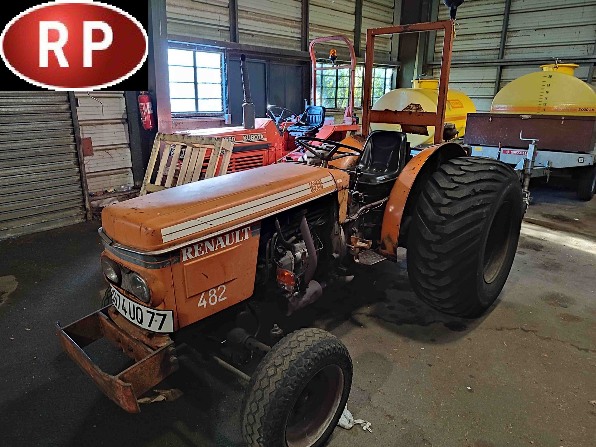 Null [RP] Tracteur agricole RENAULT R7375, Gazole, 1 place, imm. GK-544-PN, type&hellip;