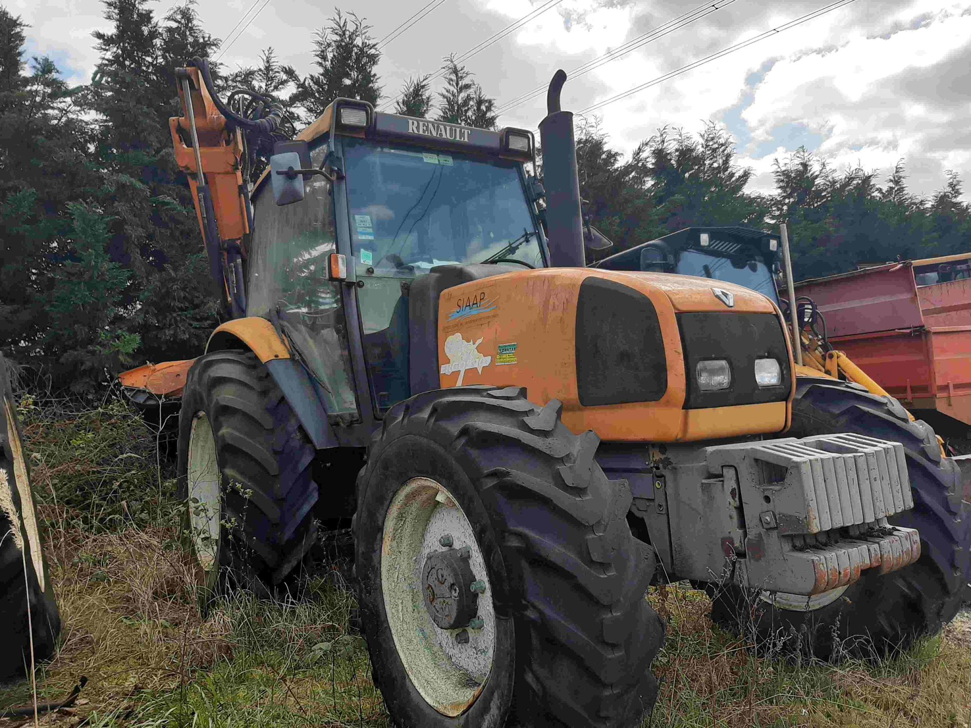 Null RENAULT ERGOS tractor, Diesel, imm. 966 MCZ 75, Type T3582PB, serial number&hellip;
