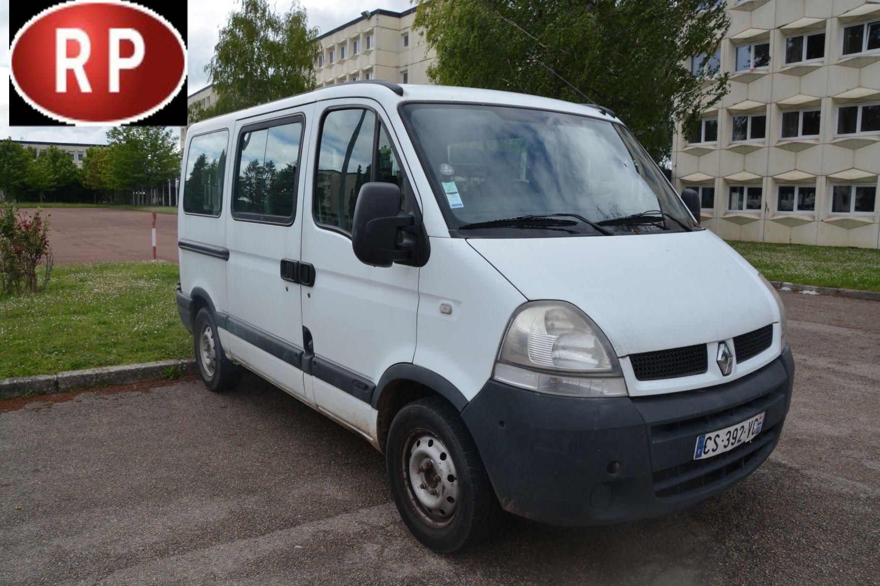 Null RENAULT Master 2.5 dCi 115, diesel, 9 seats, imm. CS-392-VC, type MRE5413MA&hellip;
