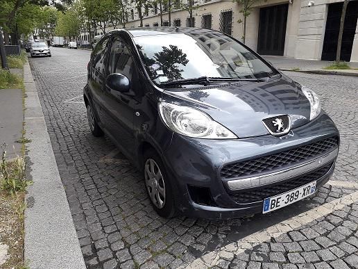 Null [CT] PEUGEOT 107 1.0 i 68, Essence, 5 portes, imm. BE-389-XR, Type M10PGTVP&hellip;