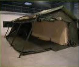Null 
	 Lot de 2 tentes 

	 - 1 tente de 38m2 avec palette rack, 

	 - 1 tente s&hellip;