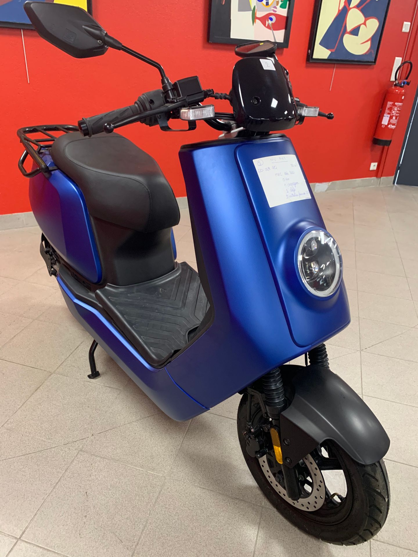 Null 
Vehicle of Brand NIU, Model SCOOTER N1S, Registered GD 049 RQ, of color BL&hellip;
