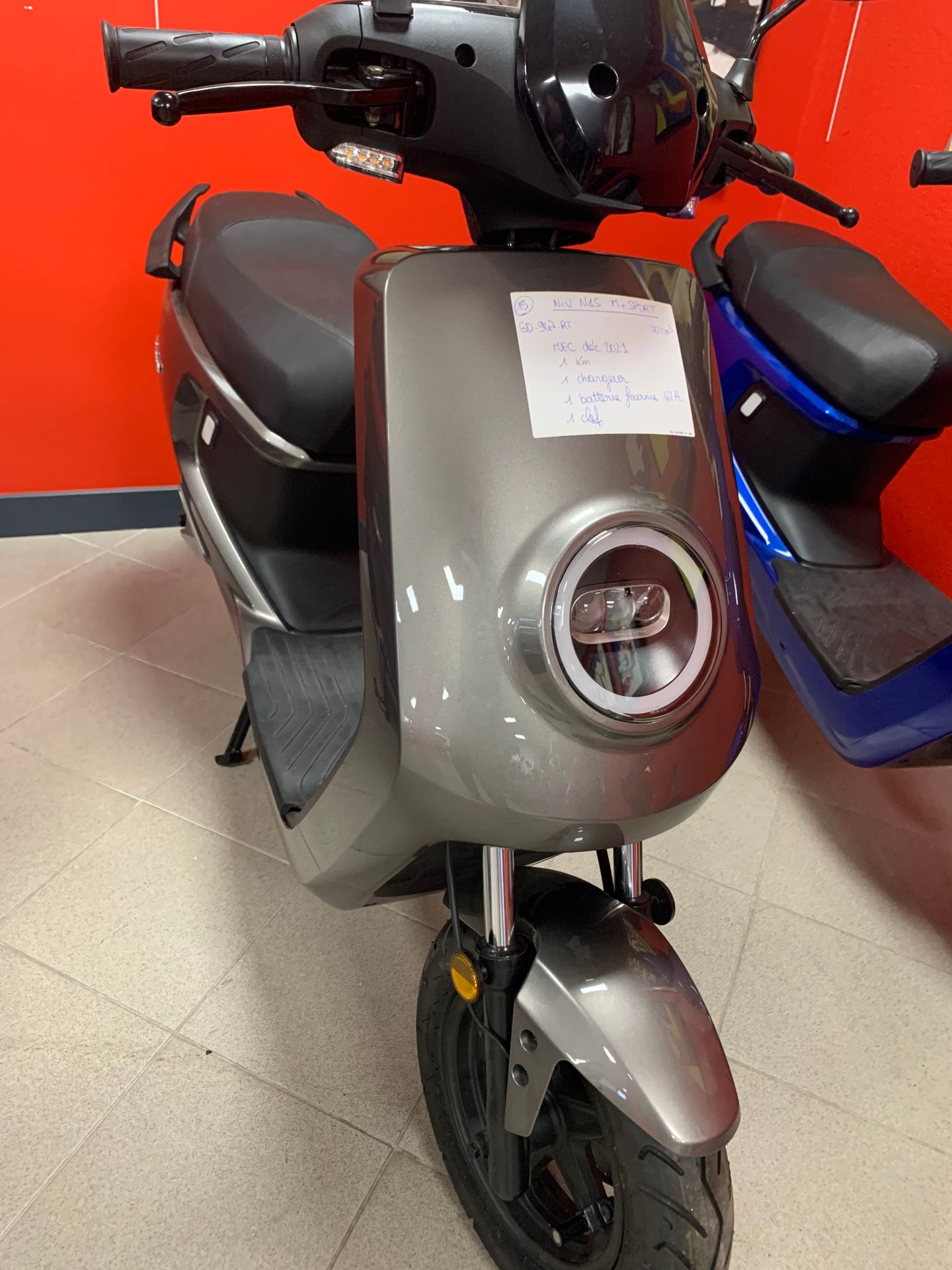 Null 
Véhicule de Marque NIU, Modele SCOOTER N1S M+ SPORT 50 Cm3, Immatriculé GD&hellip;