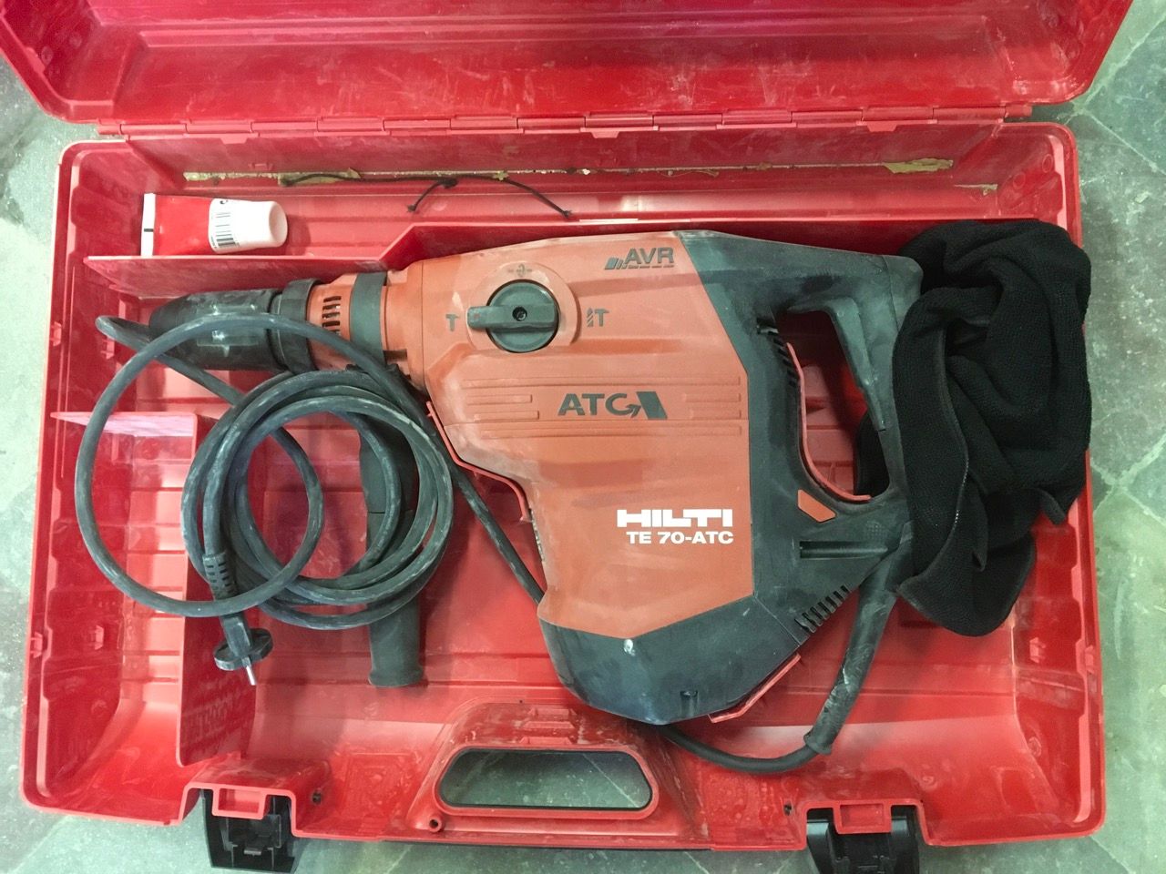 Null 1 perforateur filaire HILTI TE70 -ATC