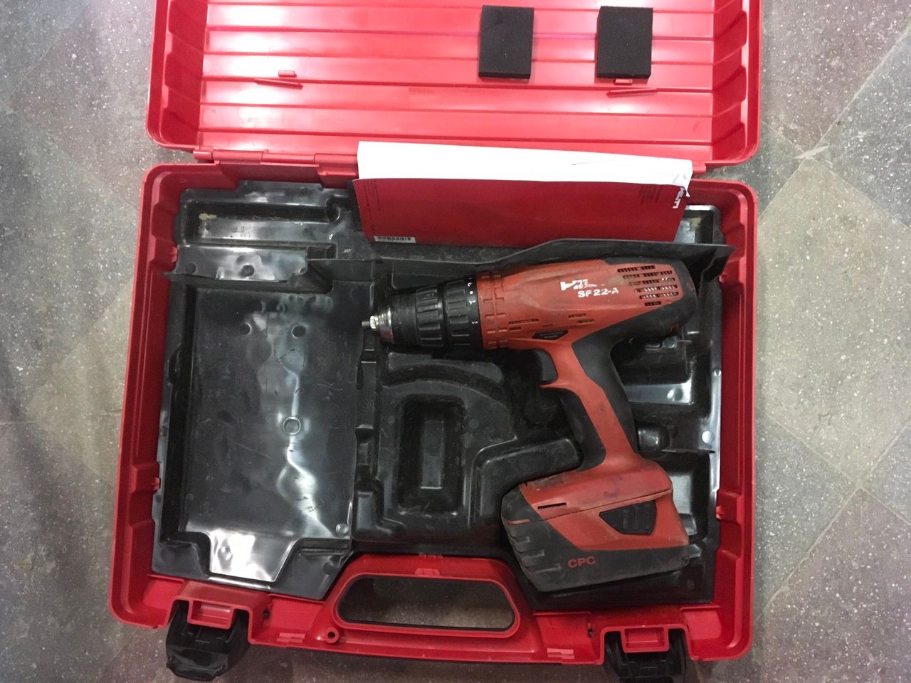 Null 1 Visseuse sans fil HILTI SF22A 1 batterie