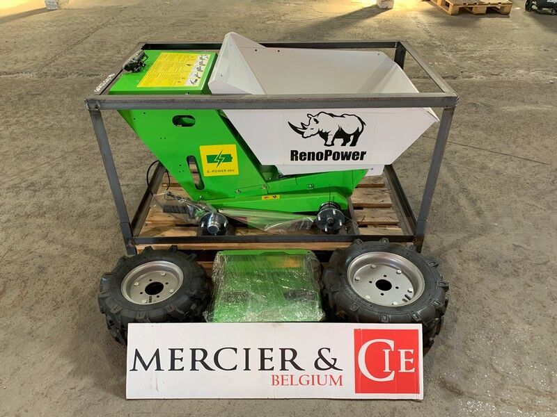 Null MINI DUMPER 4X4 ELECTRIQUE 48V - CAPACITE 300KG - MATERIEL NEUF RENO POWER &hellip;