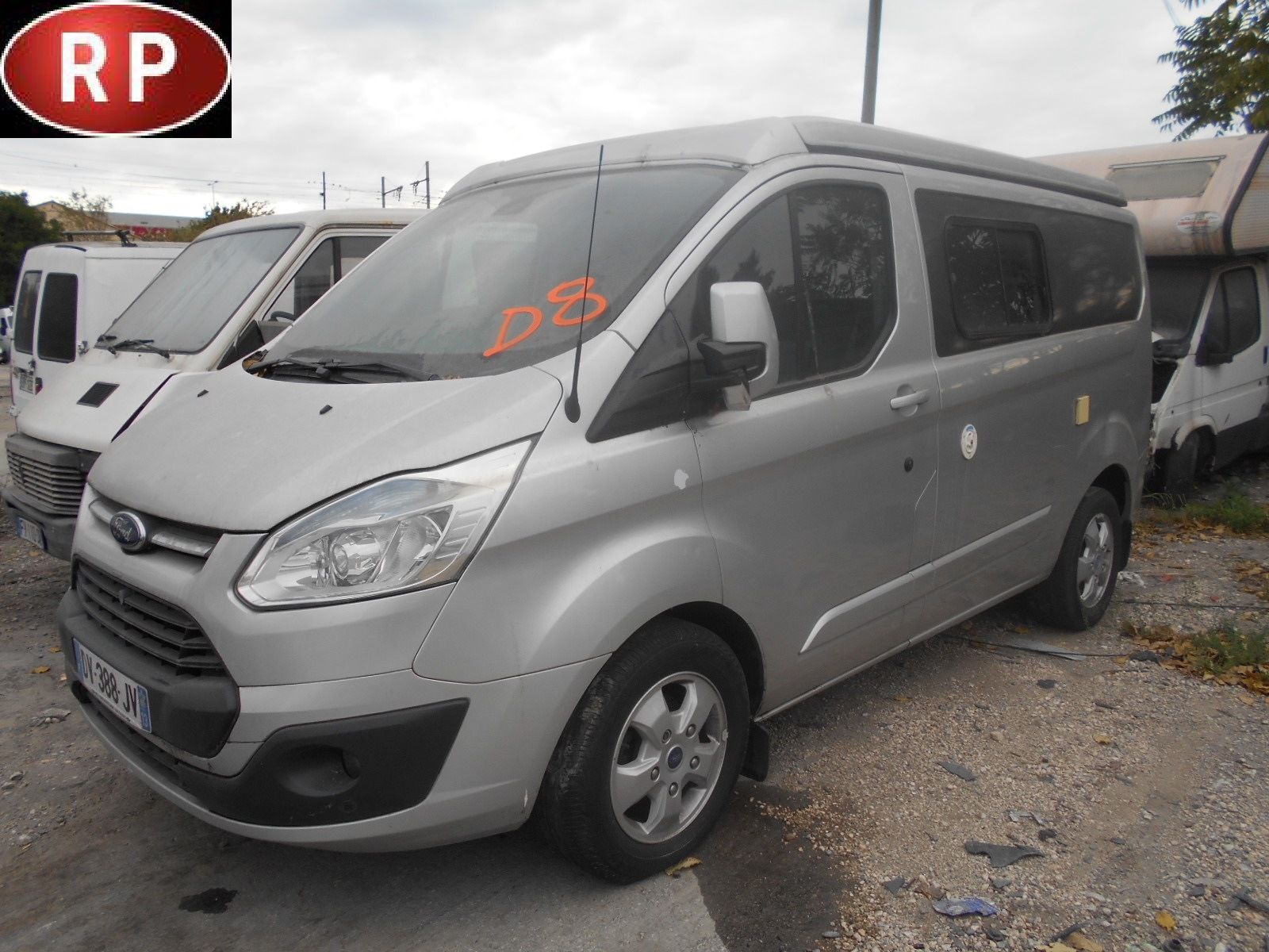 Null [RP][ACI] Fourgon FORD TRANSIT CUSTOM 2.2 TDCi 125CV, Gazole, imm. DV-388-J&hellip;