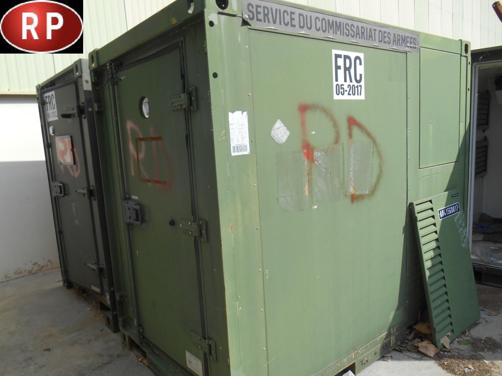 Null RP] 2 refrigerated containers 1.5m3, working condition unknown:
- ACMH, reg&hellip;