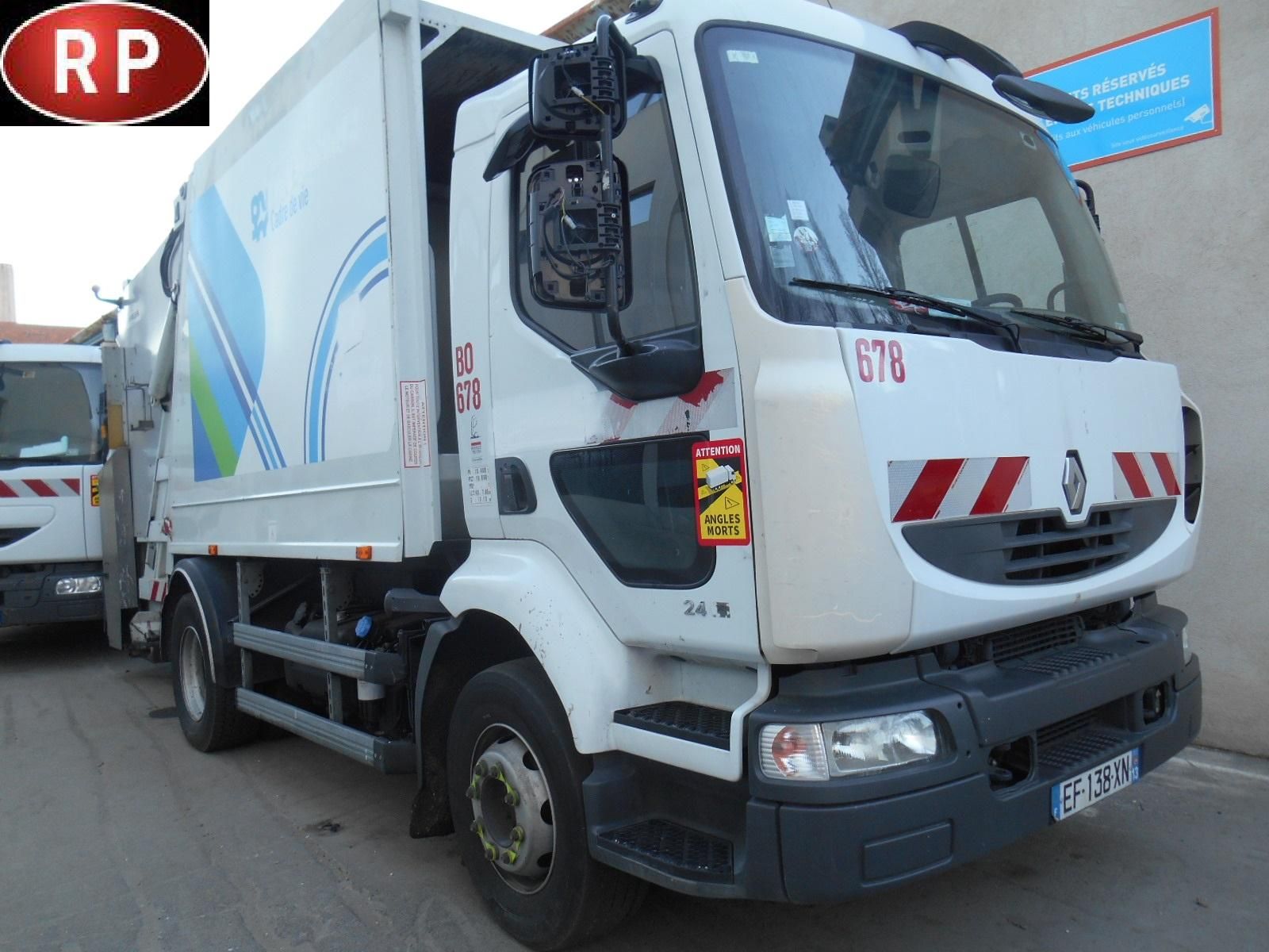 Null [RP][ACI] Camion BOM 12m3 RENAULT 240.16, Gazole, imm. EF-138-XN, Type 44AH&hellip;