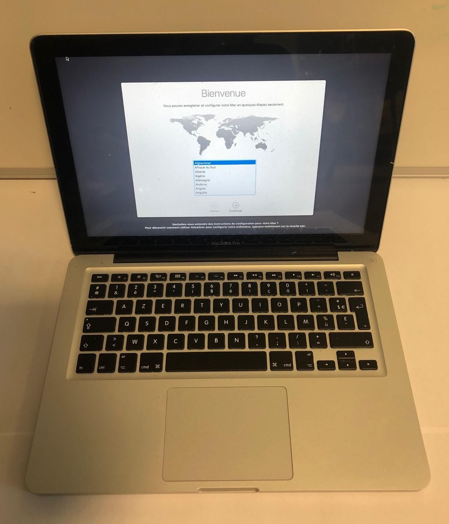 Null APPLE MacBook Pro, modèle A1278, n° série C1MMH7ZLDTY3, 13', sans connectiq&hellip;