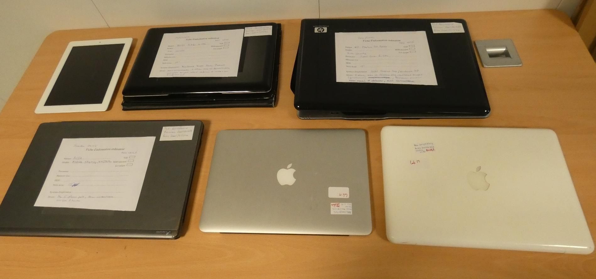 Null [RP] Lot composé de : 
	 - APPLE MacBook Pro, modèle A1502, n° de série C02&hellip;