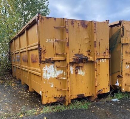 Null Removable skip BEAUDONNET, 40m3, put into service on 28/04/1999, wear and g&hellip;