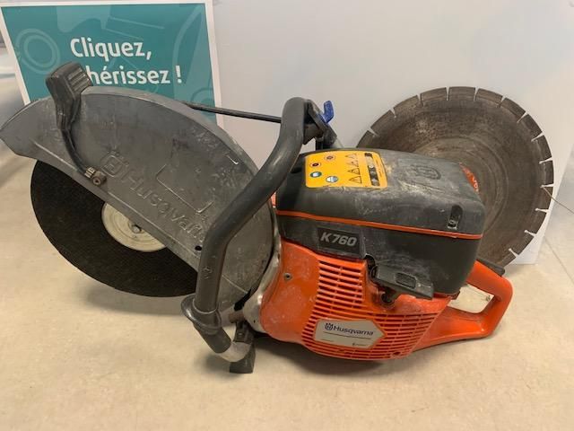 Null 
	 Thermal cutter HUSQVARNA K760, with additional 350 mm disc. 
Place of de&hellip;