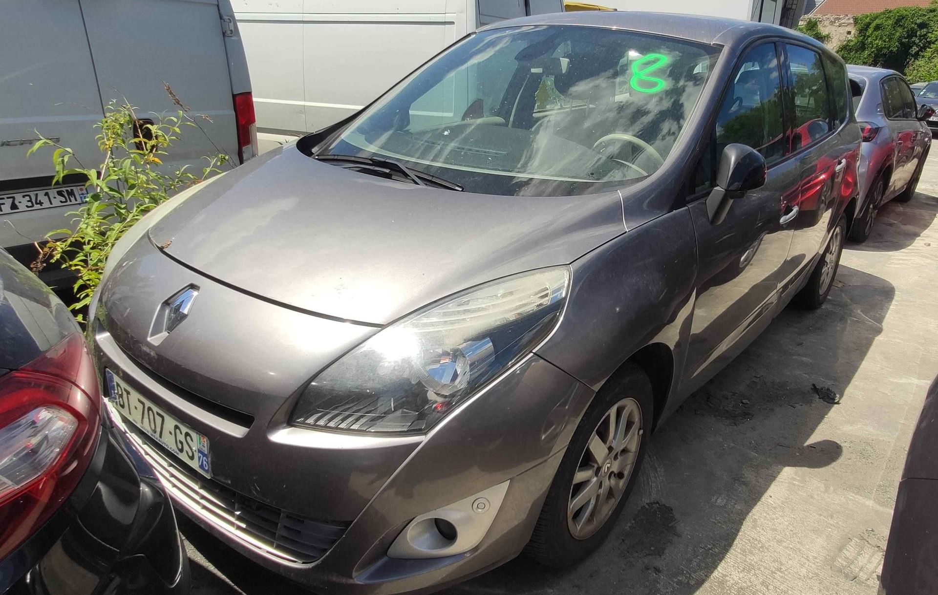 Null [RP][ACI] RENAULT Grand Scénic 1.5 dCi 110, Gazole, imm. BT-707-GS, Type M1&hellip;