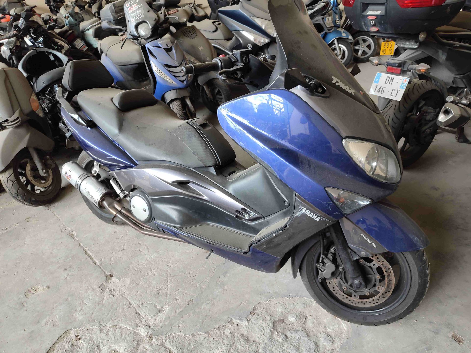 Null [RP][ACI] YAMAHA T-Max 500, Essence, imm. BR-918-MT, Type LYM25K40K214, n° &hellip;