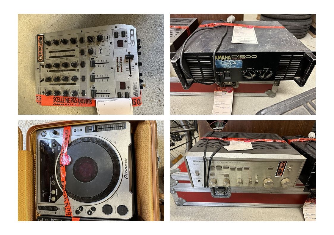 Null Set of audio equipment including: 2 PIONERRE CDJ 100 MK3 and CDJ 800 mixers&hellip;