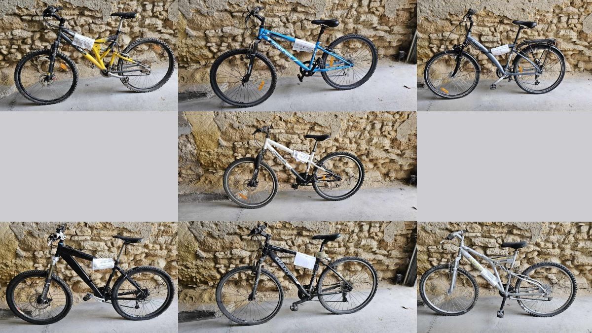 Null Set of 7 bikes consisting of :
- NAKAMURA CliffRunner mountain bike
- GIANT&hellip;