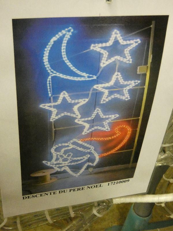 Null 3 Illuminations Motif Santa Claus descent in luminous rope BAZAUD, 2000. Al&hellip;