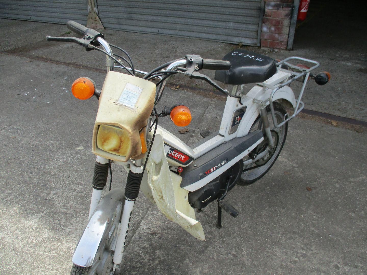 Null Moped PEUGEOT 103, Petrol, imm. CF 212 W, Type 103PRO, serial number 000000&hellip;